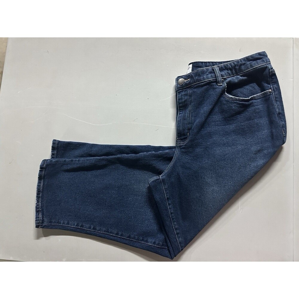 Lane Bryant Mid Rise Boyfriend Capri Jeans Size 18 (40x25) F5051
